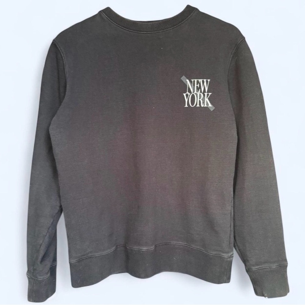 Saturdays Surf NYC Men’s Graphic Crewneck Sweatshirt - Black - Size S
